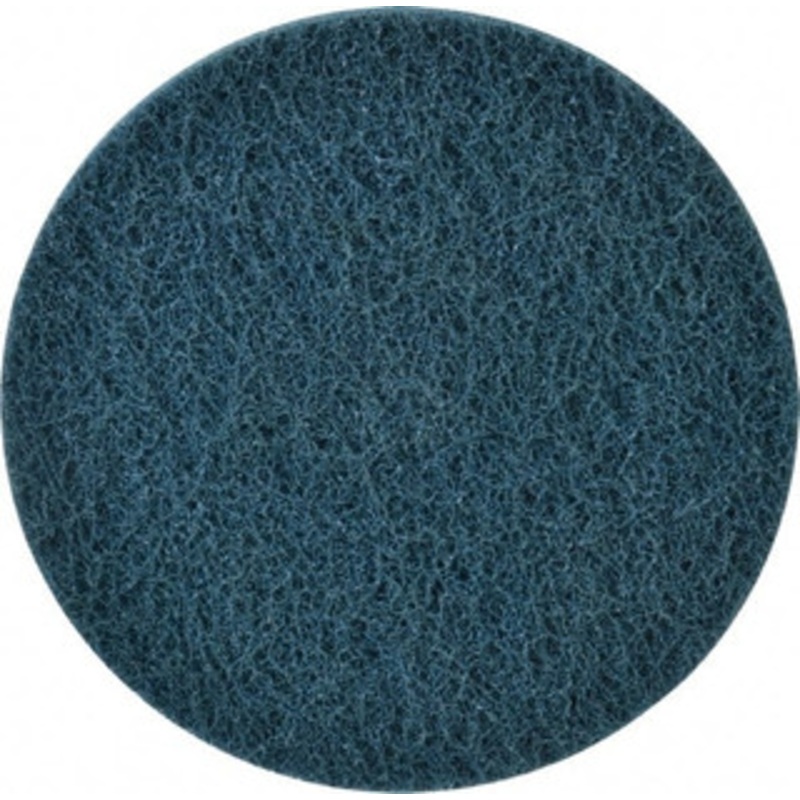 Standard Abrasives 6 Medium Grade Deburring Disc 1/2 Center Hole, Arbor Connection, Blue, 3,600 Max RPM 7000046749 – 04025789