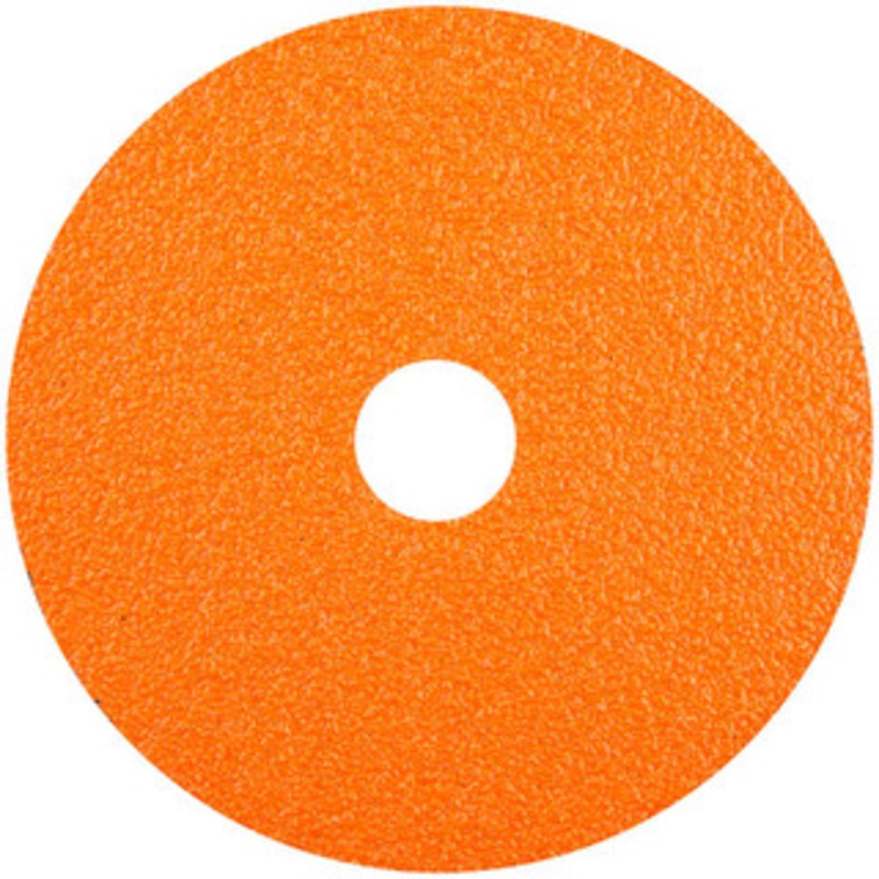 Norton 5 Diam, 7/8 Hole, 80 Grit Ceramic Alumina Fiber Disc Coarse, 10,000 Max RPM, Series BlazeX 69957370200 – 11719358