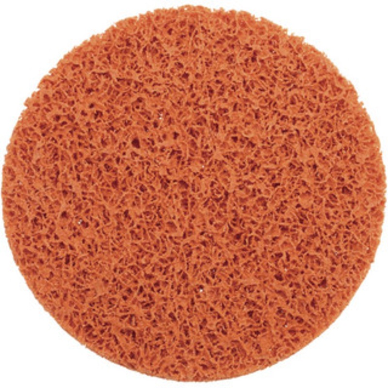 Norton 6 Extra Coarse Grade Aluminum Oxide/Ceramic Deburring Disc Arbor Connection, Orange, 8,000 Max RPM 66623340170 – 70469226