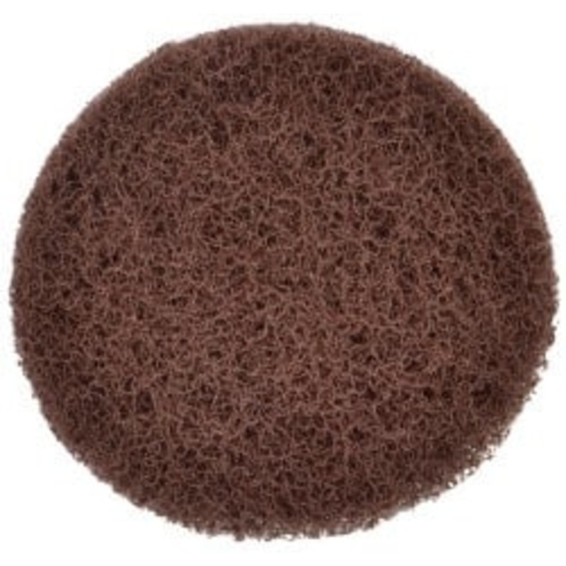 Standard Abrasives 3 Aluminum Oxide Quick Change Disc Type S Attachment, Medium Grade, Maroon, Non-Woven, 8,000 RPM, SocAtt Compatible 7000046745 – 08262214