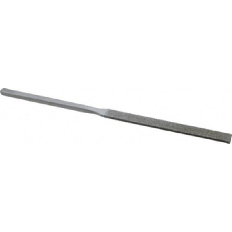 Strauss & Co. 8-1/2 OAL Coarse Equalling Needle Diamond File 7/16 Wide x 7/64 Thick, 4-3/8 LOC, 181 Grit HB2601 D181 – 05232913
