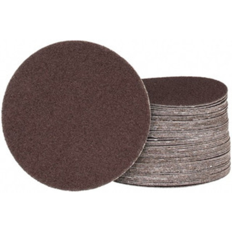 Tru-Maxx 5 Diam, 80 Grit Aluminum Oxide Adhesive PSA Disc Medium Grade, X Weighted Cloth Backing, For Dual-Action/Orbital Sanders, Right Angle/Vertical Shaft Portable Grinders 7000500-80 – 78280716