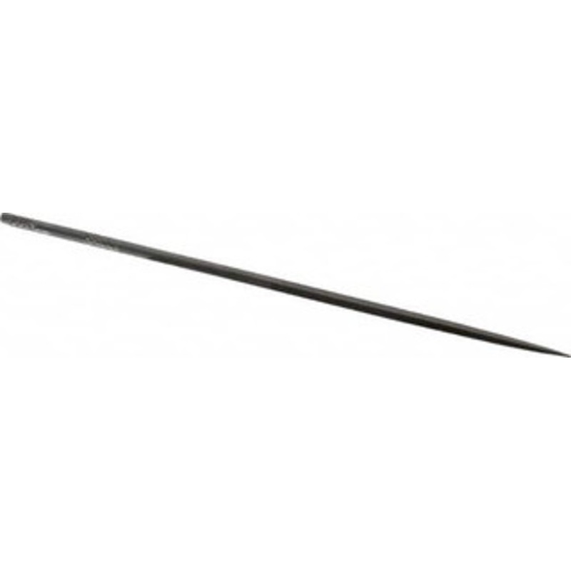 Grobet USA 5-1/2 Needle Precision Swiss Pattern Square File 2 Cut, 2-1/2 LOC, with Handle 31.616 – 60236429