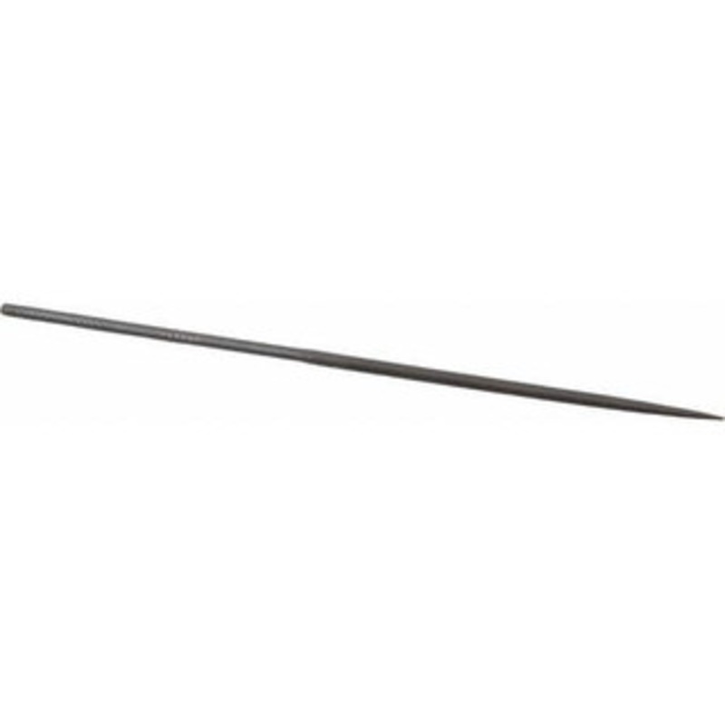 Grobet USA 6-1/4 Needle Precision Swiss Pattern Square File 4 Cut, 3 LOC, with Handle 31.624 – 60236544