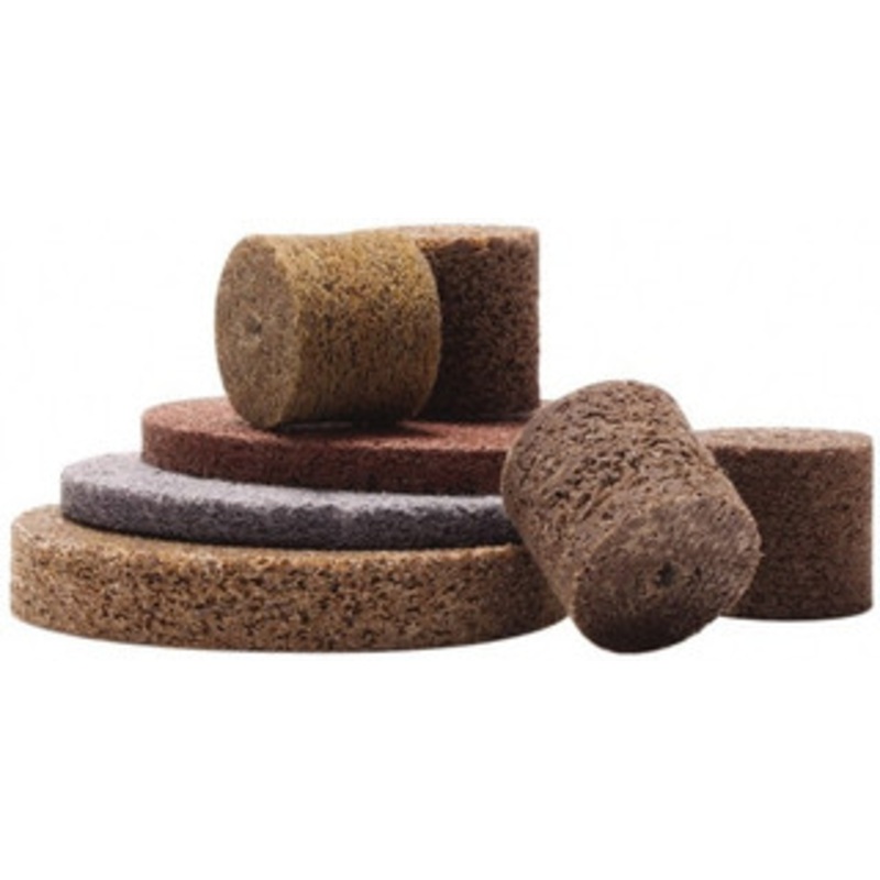Merit Abrasives 2 Diam, 1/8 Face Width, 1/4 Center Hole, Coarse Grade, Aluminum Oxide Deburring Wheel Unitized, Hard Density 8 Grade, 22,000 RPM 66254420278 – 84525161