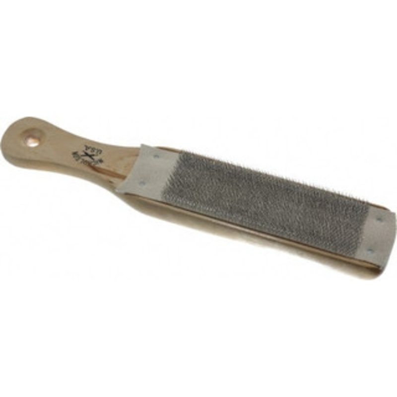 Nicholson 10 Long Wood Abrasive File Card Wood Handle 21458 – 97190193
