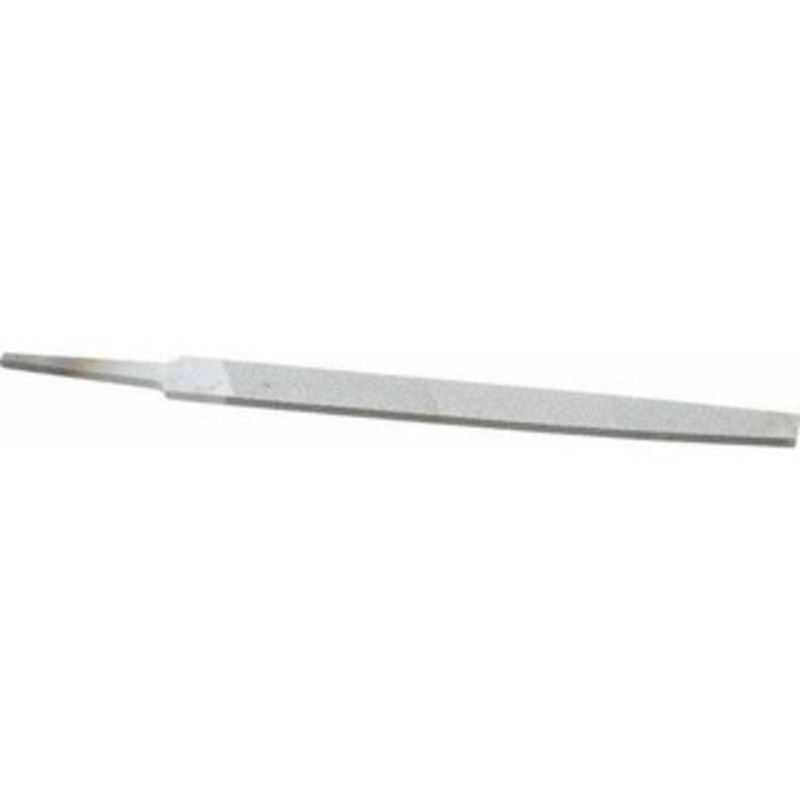 Nicholson 6 Long, Second Cut, Flat American-Pattern File Double Cut, 5/32 Overall Thickness, Tang 03500NN – 80757156