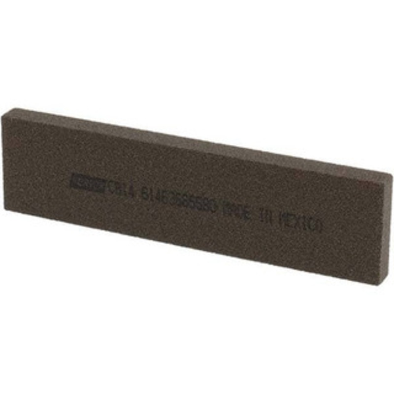 Norton 4 Long x 1 Wide x 1/4 Thick, Aluminum Oxide Sharpening Stone Rectangle, Coarse Grade 61463685580 – 05139415