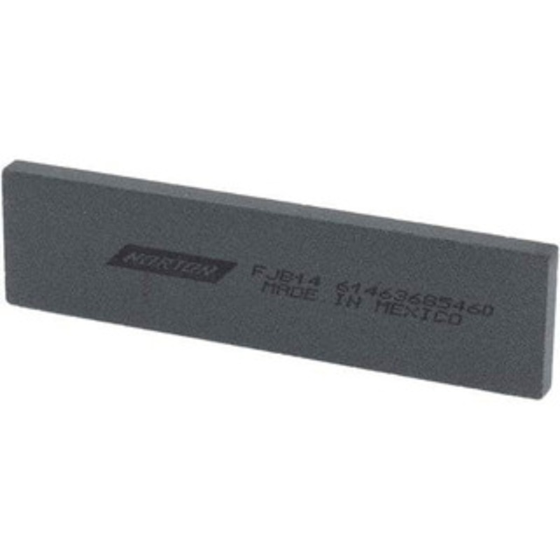 Norton 4 Long x 1 Wide x 1/4 Thick, Silicon Carbide Sharpening Stone Rectangle, Fine Grade 61463685460 – 05097225