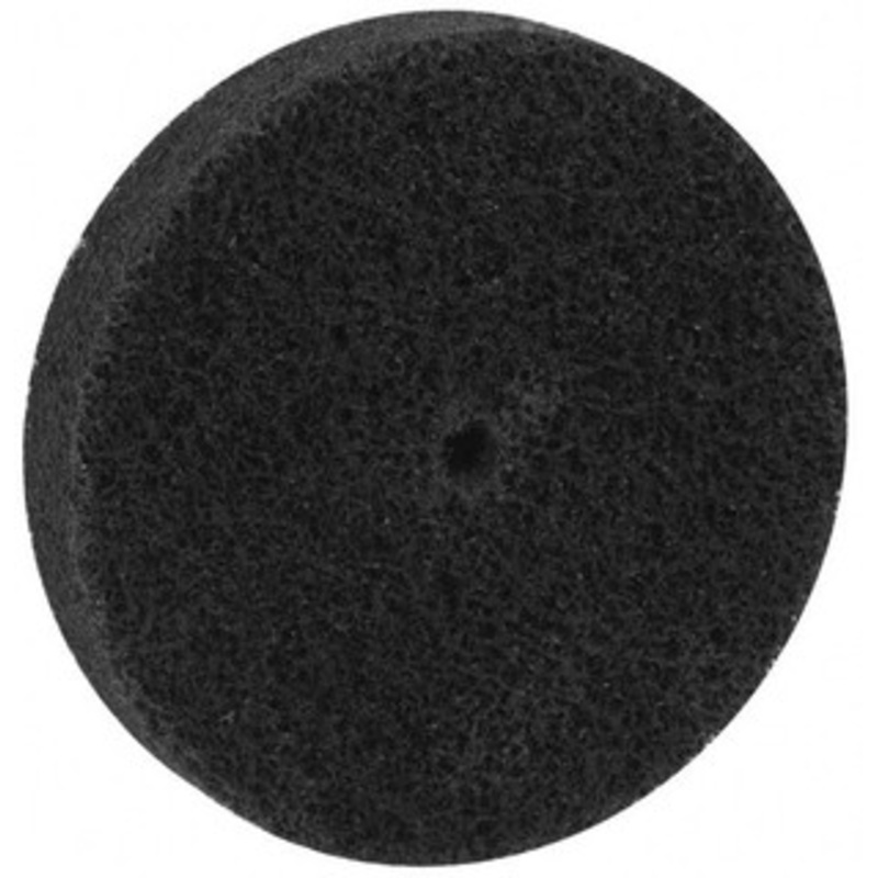 Brite Star 3 Diam, 1/2 Face Width, 1/4 Center Hole, Fine Grade, Aluminum Oxide Deburring Wheel Unitized, Medium Density 5 Grade, 15,100 RPM 66261109847 – 41903378