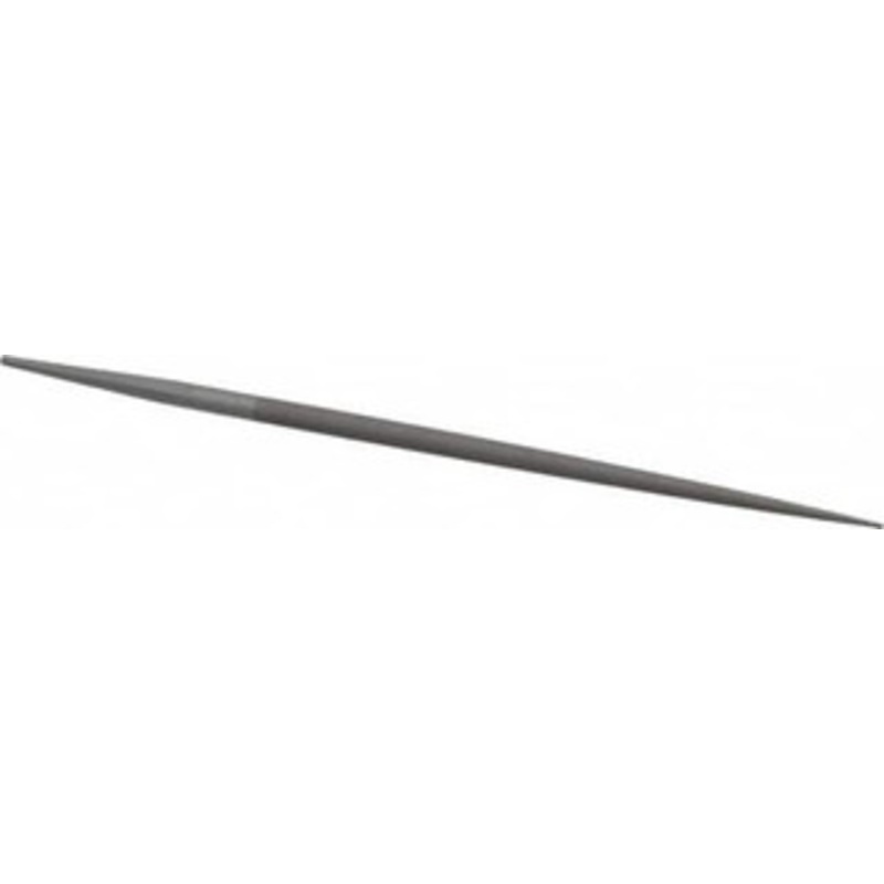 Grobet USA 6 Standard Precision Swiss Pattern Round File Double Cut, 4 Cut, 1/4 Width, with Tang 31.292 – 60112349