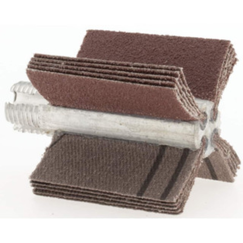 Merit Abrasives 80 Grit, Coated, Aluminum Oxide Bore Polisher Medium Grade, 22,000 RPM, Polishes Bores with 1 to 1-1/2 Diam 08834154092 – 98379357