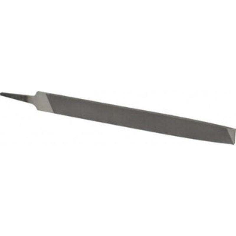 Nicholson 12 Long, Smooth Cut, Mill American-Pattern File Single Cut, 7/32 Overall Thickness, Tang 08799NN – 80755432