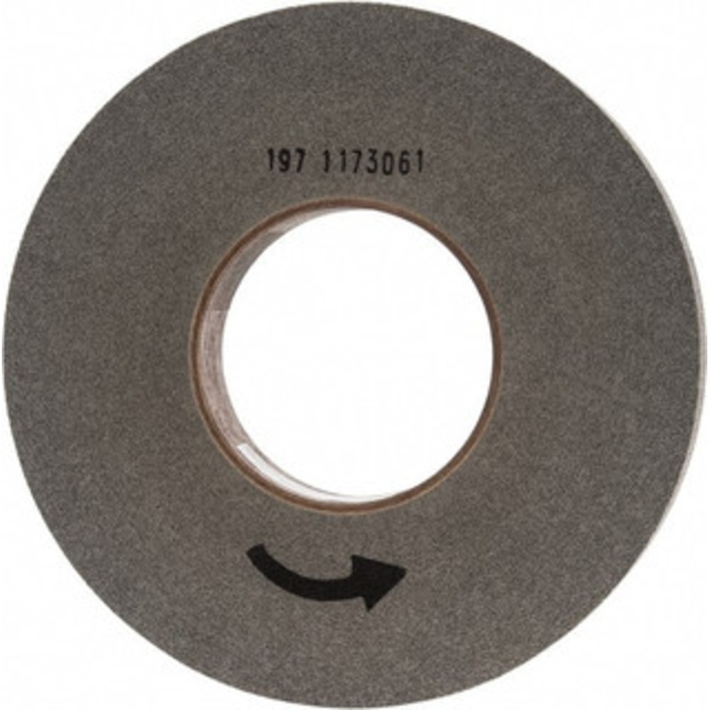 Norton 12 Diam, 2 Face Width, 5 Center Hole, Medium Grade, Silicon Carbide Deburring Wheel Convolute, Hard Density 9 Grade, 2,500 RPM 66261055374 – 05008917
