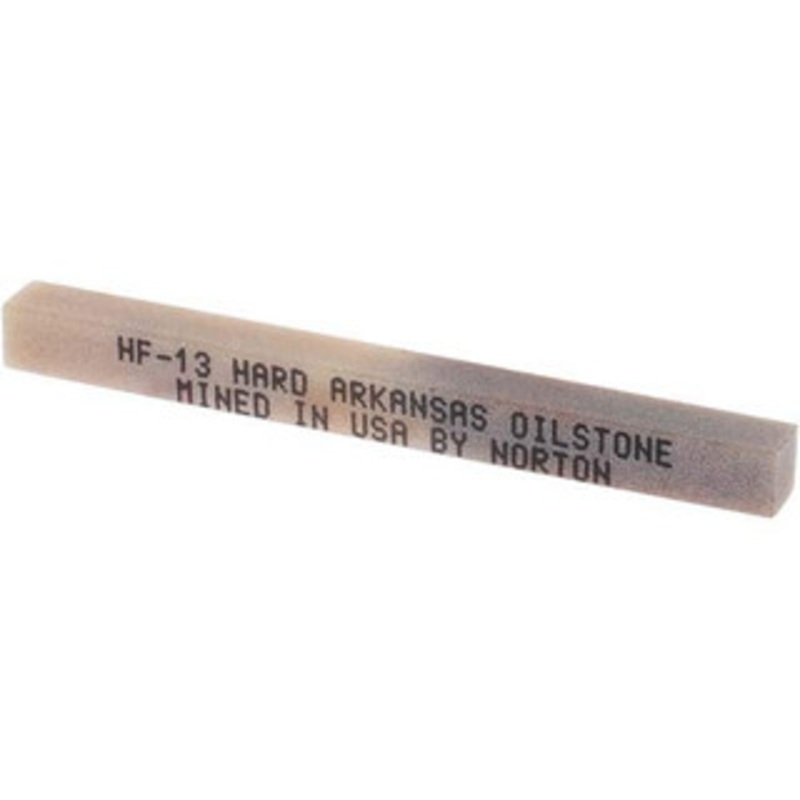 Norton 3 Long x 1/4 Wide x 1/4 Thick, Novaculite Sharpening Stone Square, Ultra Fine Grade 61463686590 – 01918978