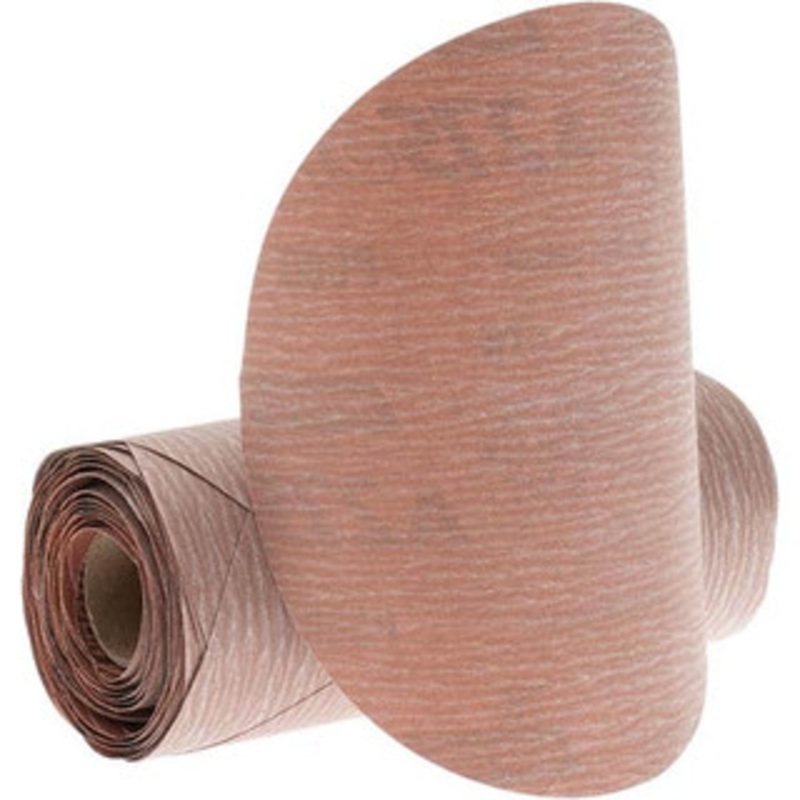 Norton 6 Diam, 600 Grit Aluminum Oxide Adhesive PSA Disc Ultra Fine Grade, Natural, B Weighted Backing, Flexible 66261131469 – 02939668