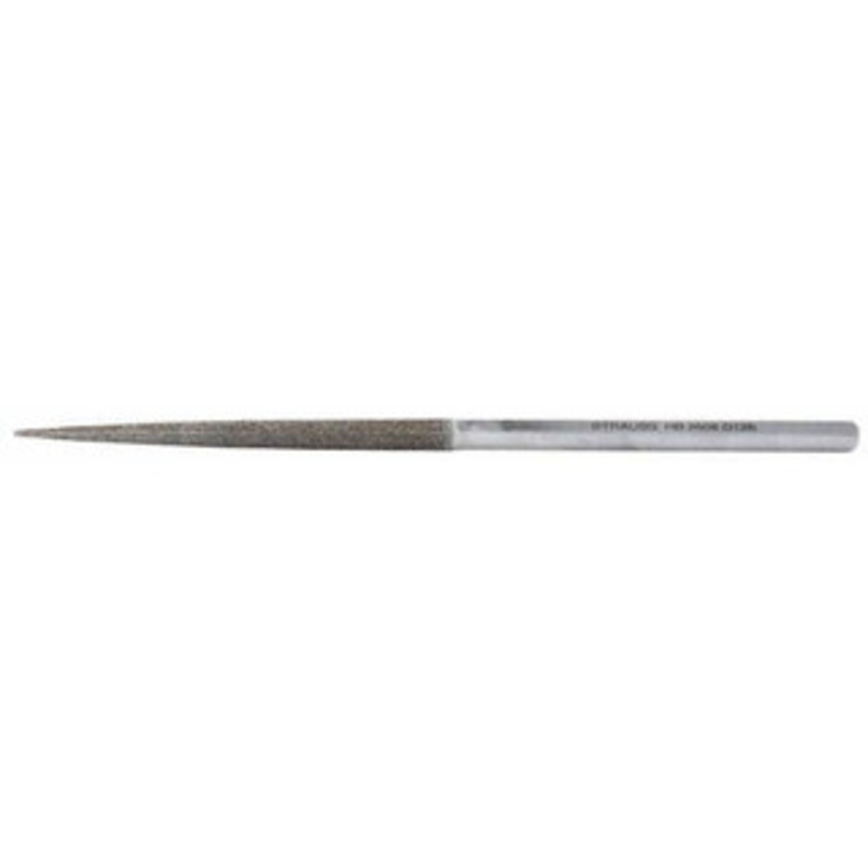 Strauss & Co. 8-1/2 OAL Coarse Square Needle Diamond File 1/4 Wide x 1/4 Thick, 4-3/8 LOC, 181 Grit HB2608 D181 – 05233002