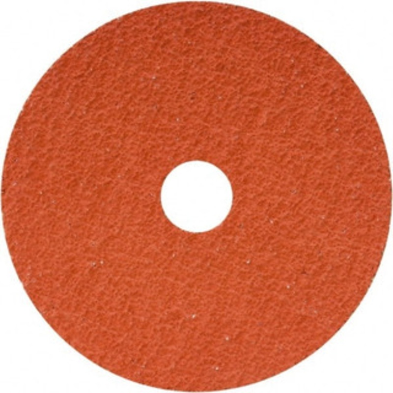 Tru-Maxx 7 Diam, 7/8 Hole, 80 Grit Ceramic Fiber Disc Fine, 8,600 Max RPM 48206T – 61161147