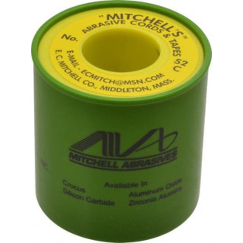 Made in USA 0.05 Wide, 150 Grit Crocus Abrasive Cord 10 ft. Long, Very Fine Grade 52C – 05819230