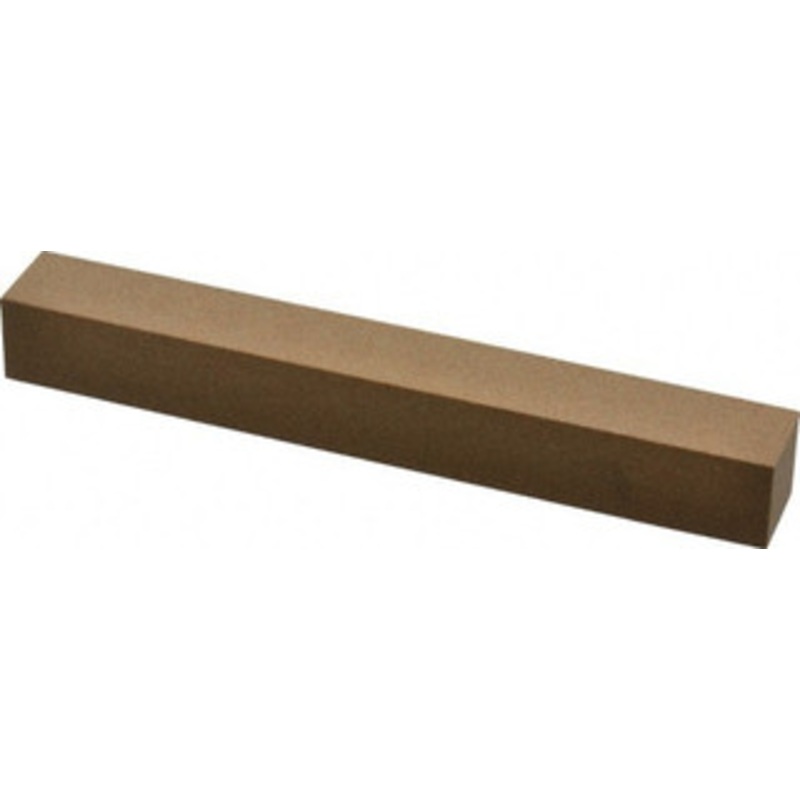 Made in USA 6 Long x 3/4 Wide x 3/4 Thick, Aluminum Oxide Sharpening Stone Square, Medium Grade UM40 – 78157450