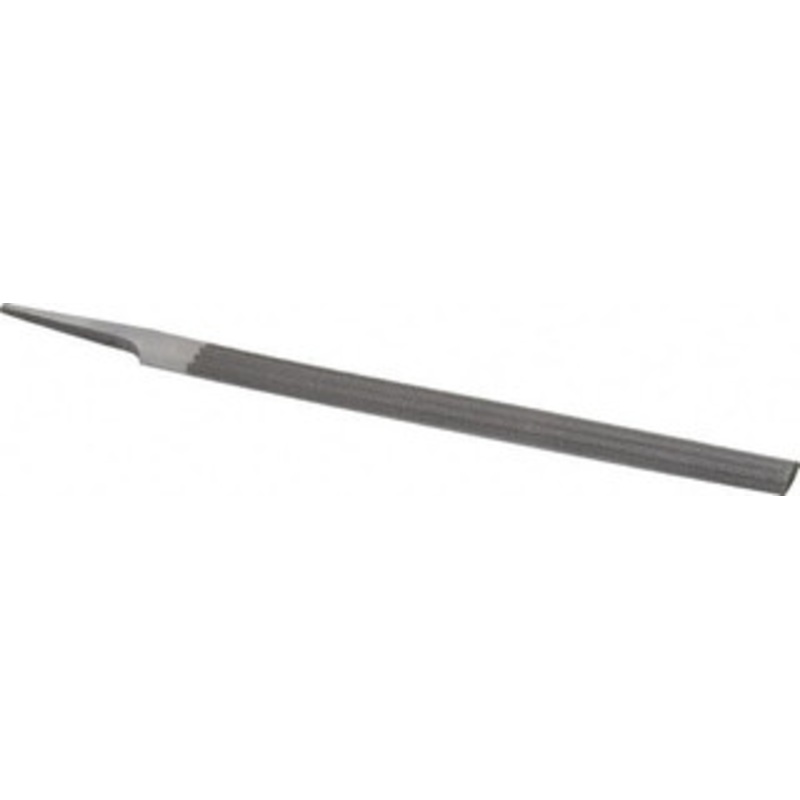 Nicholson 8 Long, Second Cut, Half Round American-Pattern File Double Cut, 7/32 Overall Thickness, Tang 04927N – 80759228