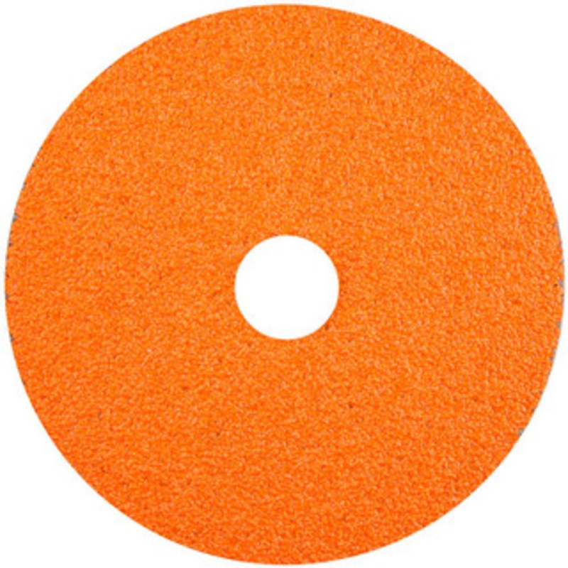 Norton 5 Diam, 7/8 Hole, 50 Grit Ceramic Alumina Fiber Disc Coarse, 10,000 Max RPM, Series BlazeX 69957370198 – 11020534