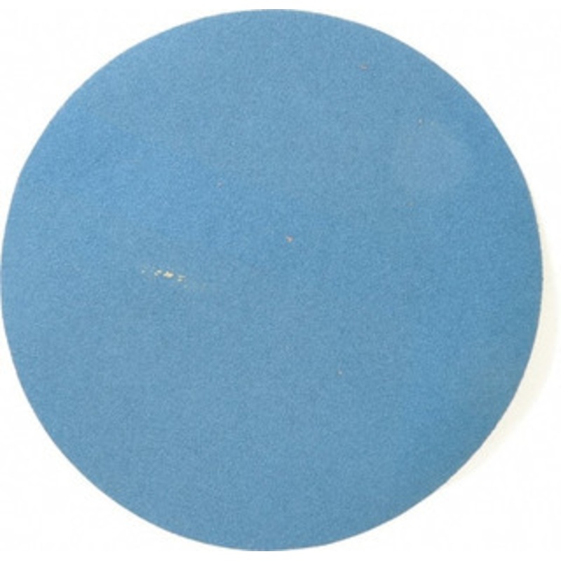 Superior Abrasives 10 Diam, 50 Grit Zirconia Alumina Adhesive PSA Disc Coarse Grade, Blue, Cloth Backing, Flexible 17514 – 88592449