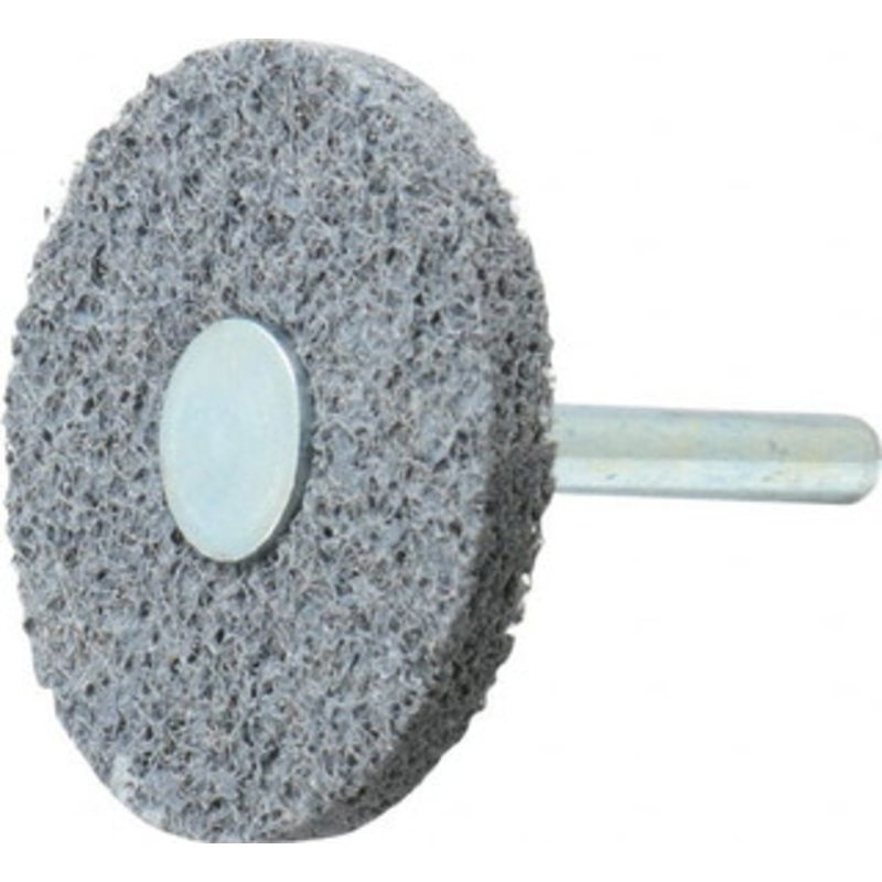 Superior Abrasives 2 Diam, 1/4 Face Width, 1/4 Center Hole, Fine Grade, Silicon Carbide Deburring Wheel Unitized, Soft Density 2 Grade 54710 – 05890991