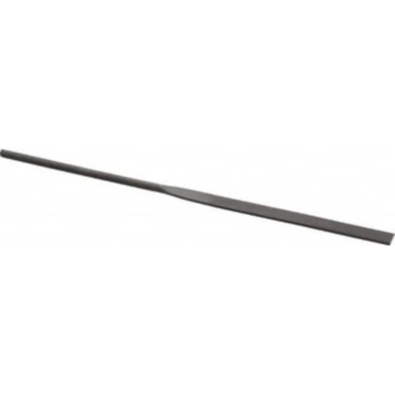 Value Collection 5-1/2 Needle Precision Swiss Pattern Equalling File 2 Cut, 2 Cut, 2-1/2 LOC, 5 Width x 0.06 Thick, with Handle 382-0527 – 00667121