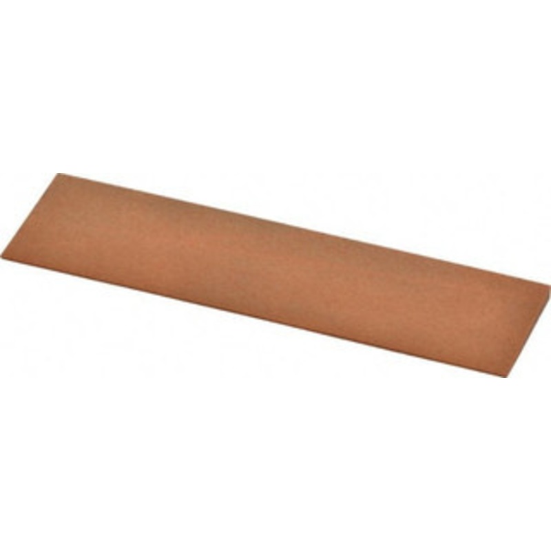 Made in USA 4 Long x 1 Wide x 1/8 Thick, Aluminum Oxide Sharpening Stone Knife, Fine Grade U31AF – 05111364
