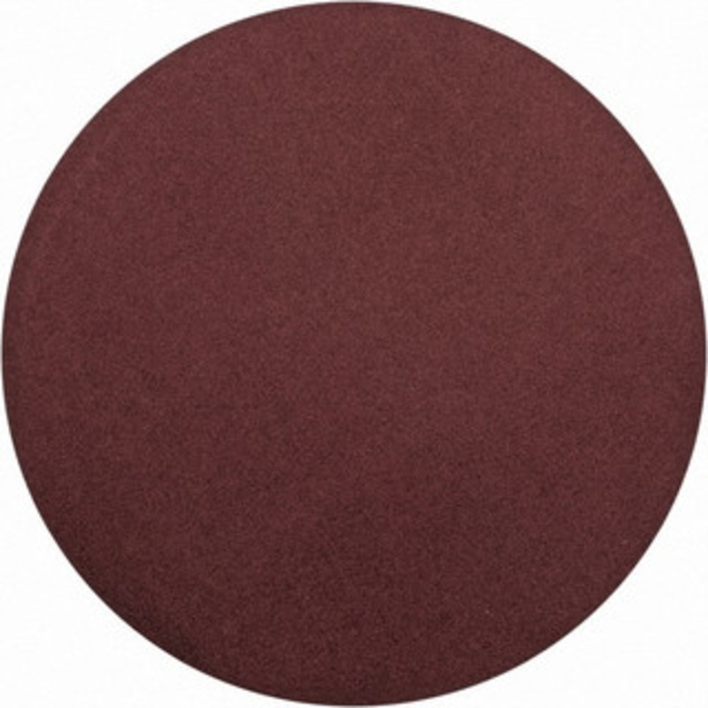 Merit Abrasives 16 Diam, 120 Grit Aluminum Oxide Adhesive PSA Disc Medium Grade, Black, Cloth Backing, Flexible, Use with Stationary Disc Sanders 08834173111 – 72383763