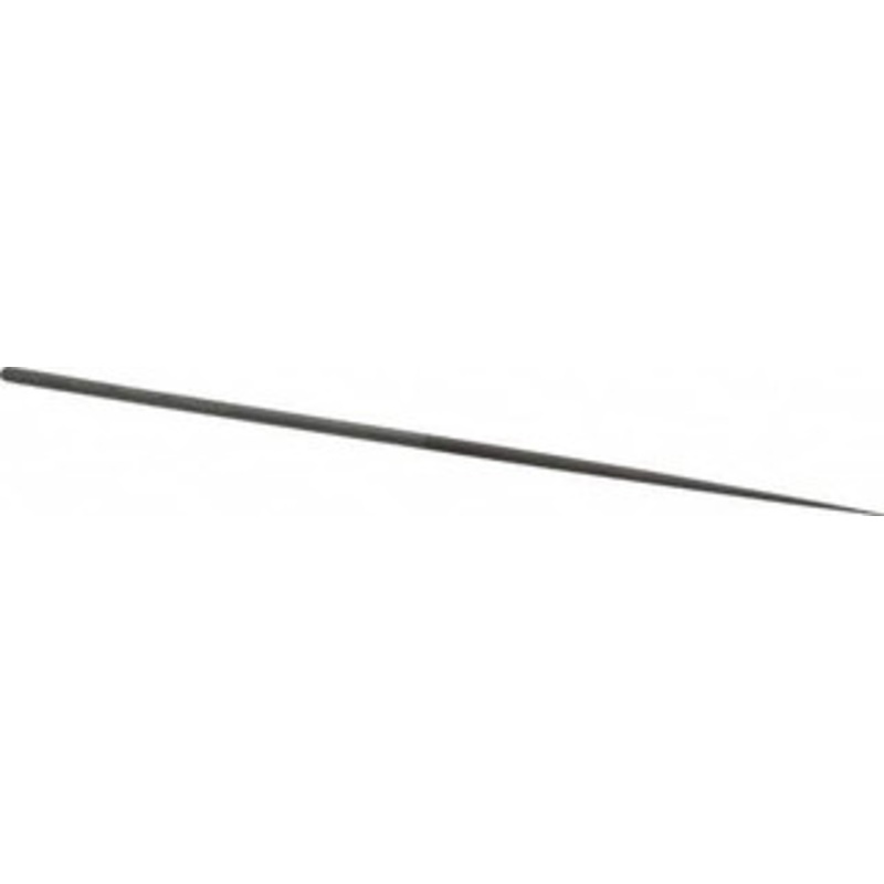 Nicholson 6-1/4 Needle Precision Swiss Pattern Round File 4 Cut, 3 LOC, with Handle 37793 – 60304441