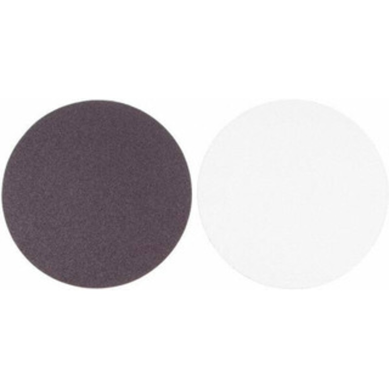 Norton 18 Diam, 36 Grit Aluminum Oxide Adhesive PSA Disc Very Coarse, Brown, X Weighted Cloth Backing, Flexible 66261136720 – 06403984