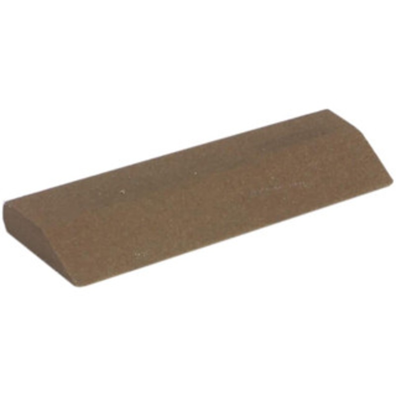 Norton 2-1/4 Long x 7/8 Diam x 3/16 Thick, Aluminum Oxide Sharpening Stone Round, Medium Grade 61463687220 – 97266266