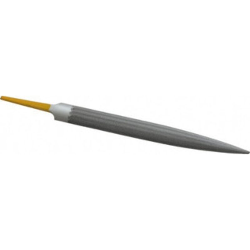 PFERD 6 Swiss Pattern Half Round File Second Cut, 0 Cut, 9/32 Width x 5/32 Thick, with Tang 15113 – 74342957