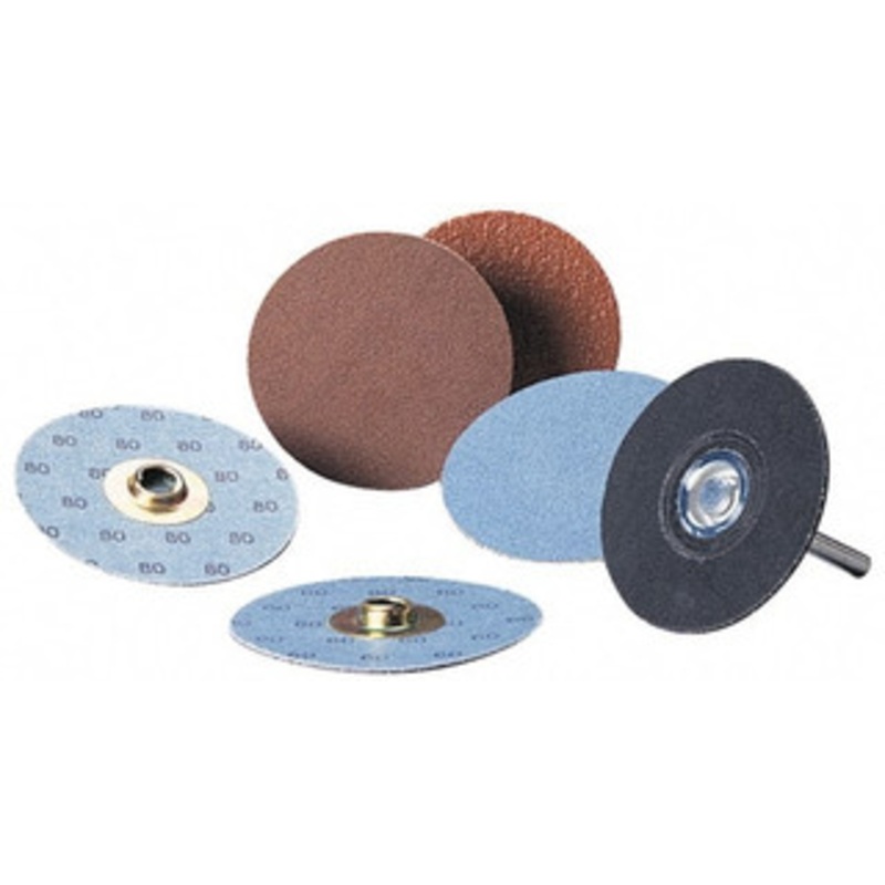 Standard Abrasives 1-1/2 120 Grit Aluminum Oxide Quick Change Disc Type S Attachment, Fine Grade, Light Brown, Coated, SocAtt Compatible 7100094064 – 32965493