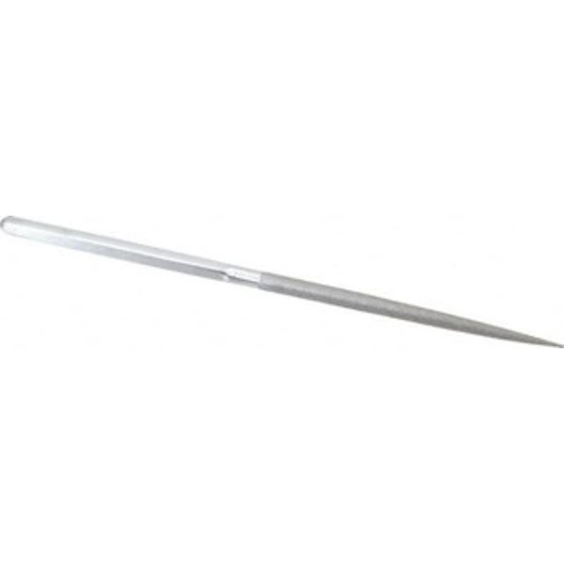 Strauss & Co. 8-1/2 OAL Fine Round Needle Diamond File 1/4 Wide x 1/4 Thick, 4-3/8 LOC, 91 Grit HB2610 D91 – 05233044