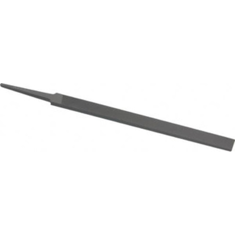 Grobet USA 6 Standard Precision Swiss Pattern Regular Pillar File Double Cut, 1 Cut, 1/2 Width x 11/64 Thick, with Tang 31.245 – 60210317