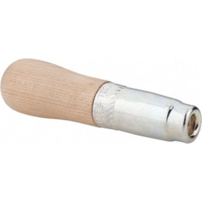 Lutz 5 Long x 1-5/16 Diam File Handle 1/4 Bore, 2-1/2 Deep, for Use with 8, 10 & 12 Files 10003 – 00651331