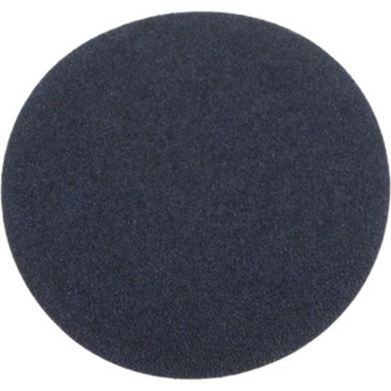 Norton 12 Diam, 24 Grit Zirconia Alumina Adhesive PSA Disc Very Coarse, Blue, Y Weighted Cloth Backing, Flexible 66261138318 – 98393101