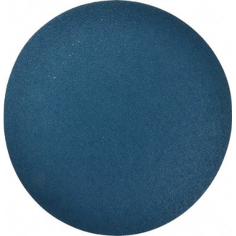 Superior Abrasives 12 Diam, 40 Grit Zirconia Alumina Adhesive PSA Disc Coarse Grade, Blue, X Weighted Backing, Flexible 17459 – 01008622