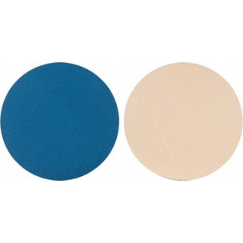 Superior Abrasives 15 Diam, 80 Grit Zirconia Alumina Adhesive PSA Disc Medium Grade, Blue, Cloth Backing, Flexible 17472 – 01008754