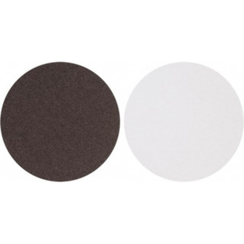 Tru-Maxx 8 Diam, 50 Grit Aluminum Oxide Adhesive PSA Disc Coarse Grade, X Weighted Cloth Backing, For Stationary Disc Sanders 7000800-50 – 78281839