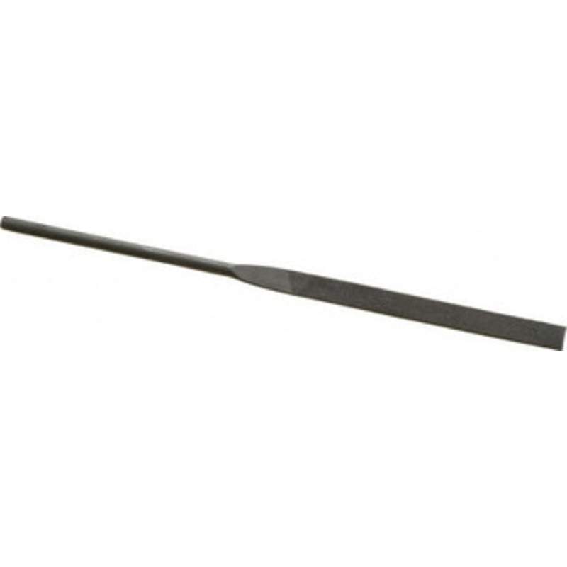 Value Collection 6-1/4 Needle Precision Swiss Pattern Equalling File 3 Cut, 3 Cut, 3 LOC, 6 Width x 0.07 Thick, with Handle 382-0637 – 00667238