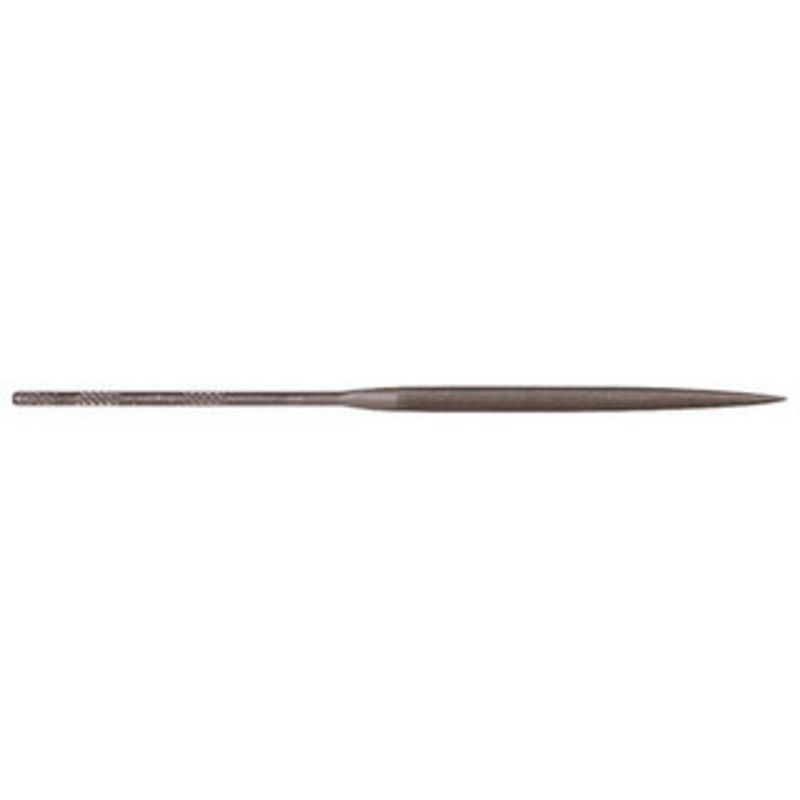 Grobet USA 5-1/2 Needle Precision Swiss Pattern Marking File 0 Cut, 2-1/2 LOC, with Handle 31.570 – 06825780
