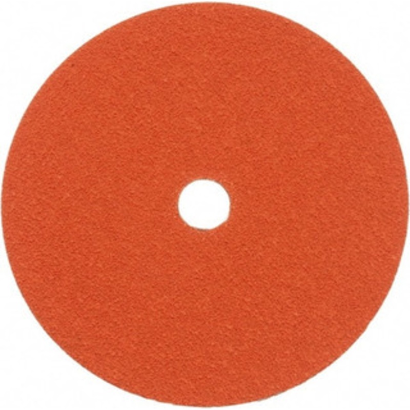 Norton 7 Diam, 7/8 Hole, 50 Grit Ceramic Fiber Disc Series R980P 69957398012 – 42064394