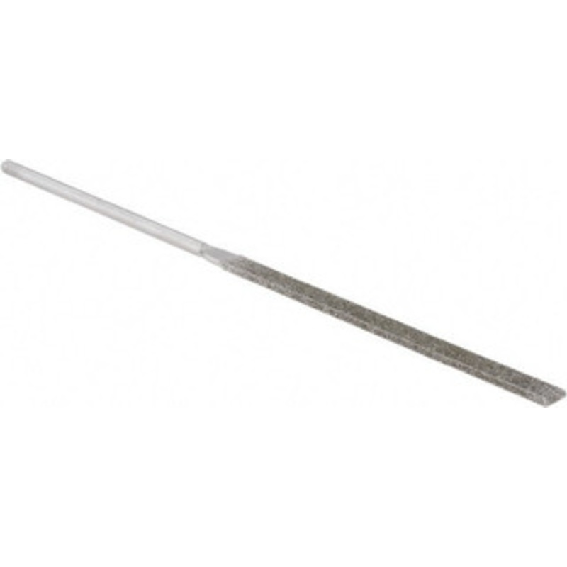 Strauss & Co. 5-1/2 OAL Medium Equalling Needle Diamond File 15/64 Wide x 1/16 Thick, 2-3/4 LOC, 126 Grit 2112 D126 – 05241674