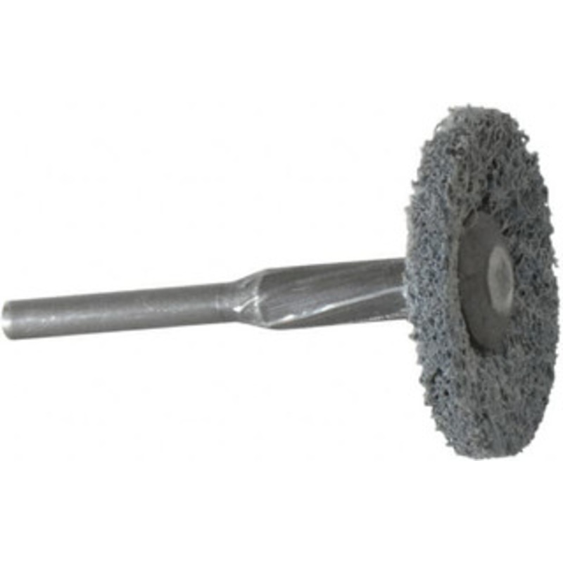 Superior Abrasives 1 Diam, 1/8 Face Width, 1/8 Center Hole, Fine Grade, Silicon Carbide Deburring Wheel Unitized, Soft Density 2 Grade 54697 – 05890900