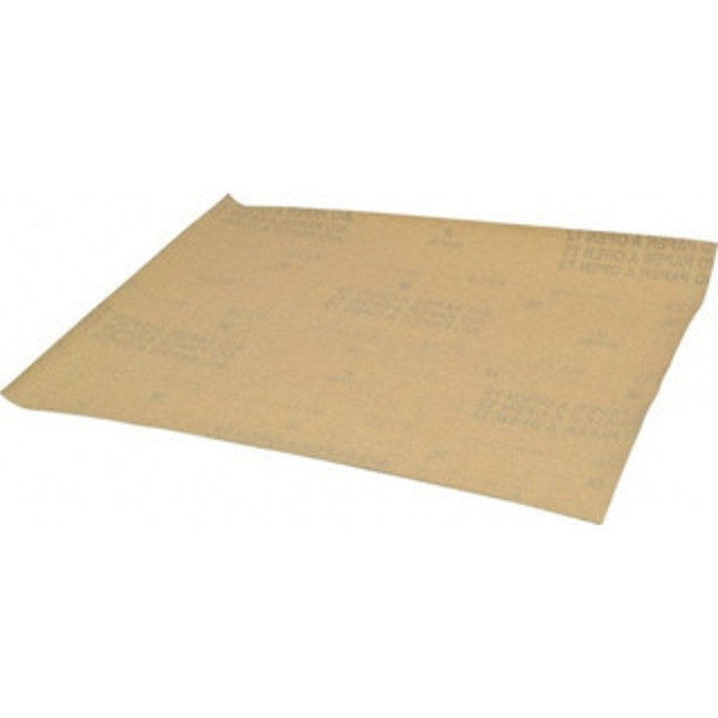 Value Collection 220 Grit, Aluminum Oxide Sanding Sheet 11 Long x 9 Wide, Very Fine Grade, A Weighted Paper Backing 10101 – 00332205
