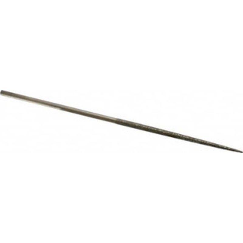Value Collection 5-1/2 OAL Coarse Round Needle Diamond File 7/64 Wide x 1/8 Thick, 2-3/4 LOC 2162C – 00448688